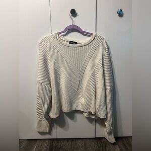 Express women’s cropped sweater